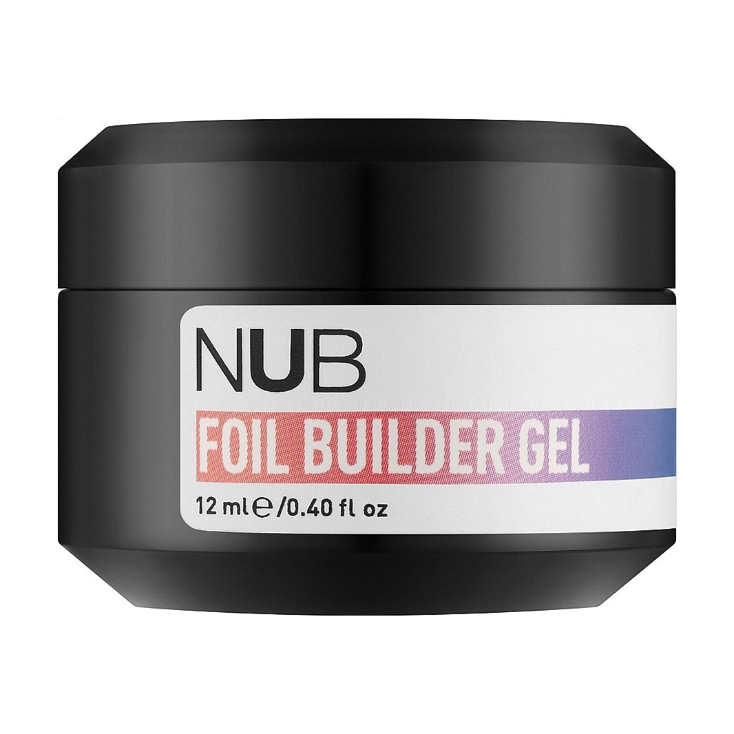 Моделювальний гель для нігтів NUB Foil Builder Gel 01, 12 мл
